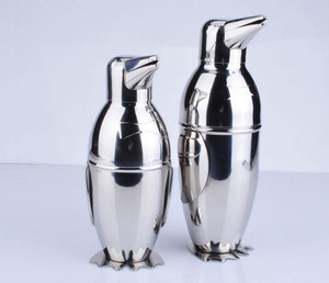Outil de <span class=keywords><strong>barman</strong></span> Ensemble de <span class=keywords><strong>shaker</strong></span> à cocktail en acier inoxydable <span class=keywords><strong>personnalisé</strong></span> <span class=keywords><strong>Shaker</strong></span> à cocktail pingouin en métal - Product Image 2