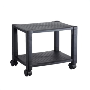 Home Office 2 Tiers Shelf <strong>Printer</strong> <strong>Stand</strong> Cart Machine <strong>Stand</strong> with Drawer - Product Image 3
