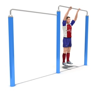 <span class=keywords><strong>2023</strong></span> Tubo galvanizado Pull Up Bar Equipo de fitness al aire libre Barra <span class=keywords><strong>desigual</strong></span> a la venta - Product Image 3