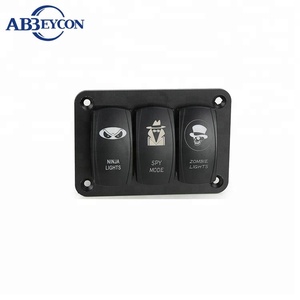 MD259 DSU-Z301 Motorräder 2 LED Laser Symbole 3 Bit Kombination Rocker Schalter - Product Image 1