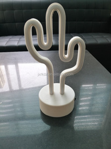 סוללה חדשה אור ירוק מנורת ניאון חג בהיר קקטוס - Product Image 3