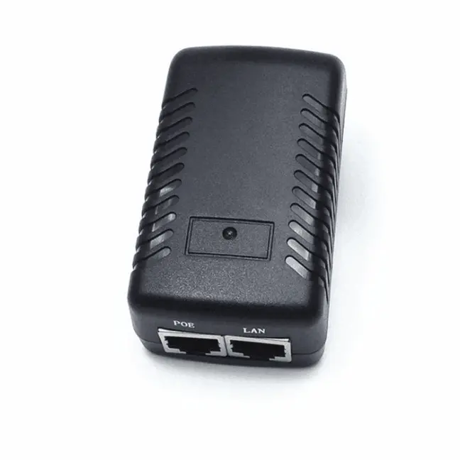 48V 0.5A 1a enchufe de pared inyector POE Ethernet adaptador de teléfono IP/fuente de alimentación de la cámara de adaptador de corriente