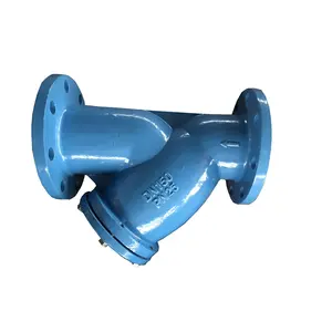 DIN PN16 Ductile Iron Water Y Strainer Flanged Type