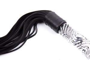 50cm Echtes Leder Sexy Erwachsenenspielzeug Lange Glasgriff-Peitsche Kristall-<span class=keywords><strong>Penis</strong></span> Lederpeitsche Glas-Dildo Masturbations-Sexpeitsche - Product Image 5
