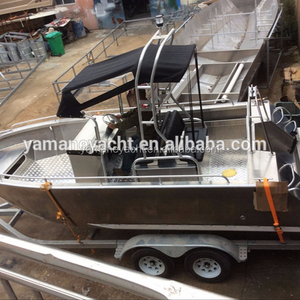 Bateaux de pêche en <span class=keywords><strong>aluminium</strong></span> entièrement soudés de 20 pieds à vendre Approuvés par l'Europe - Product Image 2