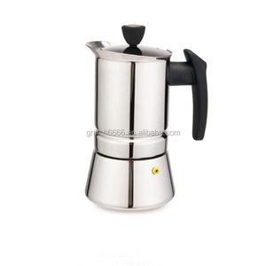 Oem 9-cup Stovetop Espresso Maker Moka cà phê nồi với đánh bóng thép không gỉ cà phê percolator với bộ lọc vĩnh viễn - Product Image 3
