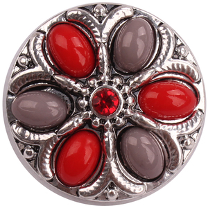 Más nuevos granos de <span class=keywords><strong>la</strong></span> semilla pavimenta jengibre botón a presión de metal personalizada snap en <span class=keywords><strong>la</strong></span> joyería - Product Image 2