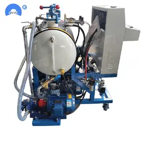 PU polyurethane foam insulation mixing injection machine to make the insulation board