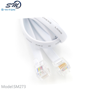 <span class=keywords><strong>Inversé</strong></span> <span class=keywords><strong>Téléphone</strong></span> 6 Core Plat RJ12 Câble - Product Image 5