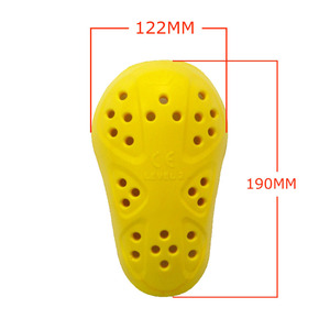 CE Cấp 2 Mỏng Vàng PU Vai Bảo Vệ 2012 EN1621-1 T + T-XY Loại Dành Cho Người Lớn Thiết Bị Bảo Vệ Mềm Xe Máy Khuỷu Tay Miếng Đệm Đầu Gối - Product Image 5