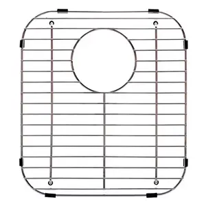 Stainless steel #304 kitchen Accessories With Brushed Finished Bottom Grid For Sink