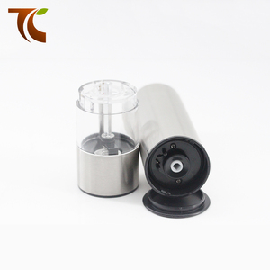 <span class=keywords><strong>Amazon</strong></span> Venta caliente eléctrico de acero inoxidable Pepper Grinder/Molino <span class=keywords><strong>pimienta</strong></span> automática/salt shaker especias molino - Product Image 4