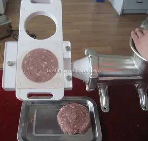 BR249 Perlengkapan Pembuat Hamburger Plastik ABS, Perlengkapan Penggiling Daging