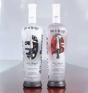 Russische Guala Glazen Flessen 750Ml Voor Vodka Likeur