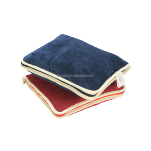 2 in 1 <strong>Pillow</strong> <strong>Blanket</strong> Foldable Outdoor Camping Cushion <strong>Blanket</strong> Polar Fleece Travel <strong>Pillow</strong> <strong>Blanket</strong> - Product Image 1