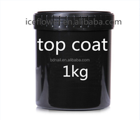 ICE NOVA Prix Usine 1KG Gel UV LED pour Ongles Base & Top Coat Sans HEMA/TPO/HPMA/TMPTA Logo Personnalisé