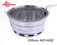 Grille de barbecue en acier inoxydable à mailles métalliques expansées pour restaurant coréen intérieur, équipement de rôtisserie de viande, en vente
