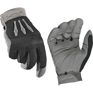 Utility mechanic gloves with synthetic leather palm, Neoprene knuckle, towel thumb