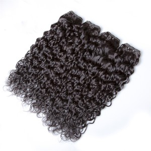 Brasiliano Onda di Acqua Vergine Fascio di <span class=keywords><strong>Capelli</strong></span> Occupa Bagnato ed Ondulato Vergine Brasiliana di Estensione Dei <span class=keywords><strong>Capelli</strong></span> 7A Non Trasformati Naturale Curly Weave - Product Image 4