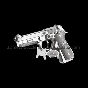 การออกแบบใหม่ทหารปืนโลหะรุ่น3D โลหะปริศนา Beretta 92