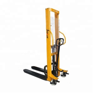 2018 Le plus récent 1500 kg <span class=keywords><strong>Double</strong></span> Mât Fixe <span class=keywords><strong>Fourche</strong></span> Manuel <span class=keywords><strong>chariot</strong></span> élévateur Gerbeur - Product Image 1