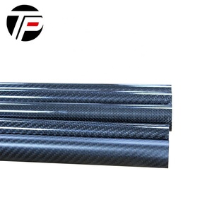 Fábrica de producir de 3 <span class=keywords><strong>K</strong></span> 100% tubo de fibra de carbono de tubo de fibra de carbono - Product Image 5