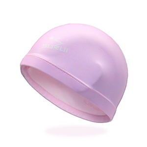 Gorro <span class=keywords><strong>de</strong></span> Baño <span class=keywords><strong>de</strong></span> <span class=keywords><strong>Tela</strong></span> Personalizado, con Recubrimiento <span class=keywords><strong>de</strong></span> PU, Ecológico, Suave, Unisex, Talla Adulto - Product Image 4
