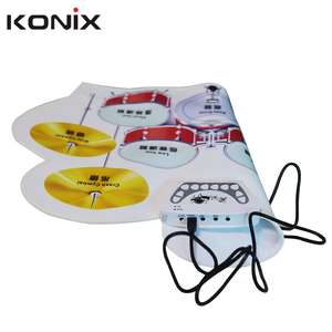 <span class=keywords><strong>Batterie</strong></span> électronique portable avec pédales, alimentée par adaptateur secteur ou 2 piles AAA - Product Image 6