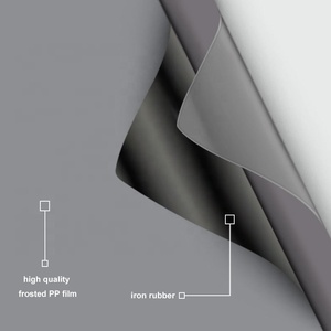 <span class=keywords><strong>Pizarra</strong></span> de borrado en seco ferroso <span class=keywords><strong>enrollable</strong></span> magnética extraíble con color gris - Product Image 3