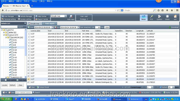 GPS logiciel de suivi avec open source code compatible avec plus de tracker à prix concurrentiel pour istartek, portman, concox
