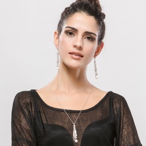 LUOTEEMI Nuove Donne di Stili Collares Collier Accessori Di Moda Elegante <span class=keywords><strong>Perle</strong></span> Lunga Collana Della Nappa - Product Image 4