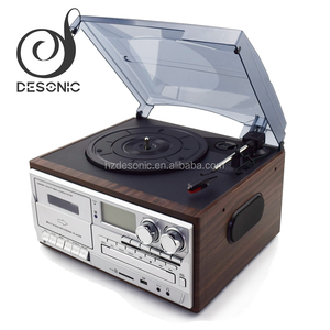 Tourne-disque vinyle optique classique, lecteur de CD vidéo - Product Image 2