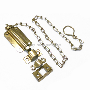 Lente Geladen Chain Schuif Vierkante Bout Klink Beveiliging Chain Deur Guard - Product Image 2