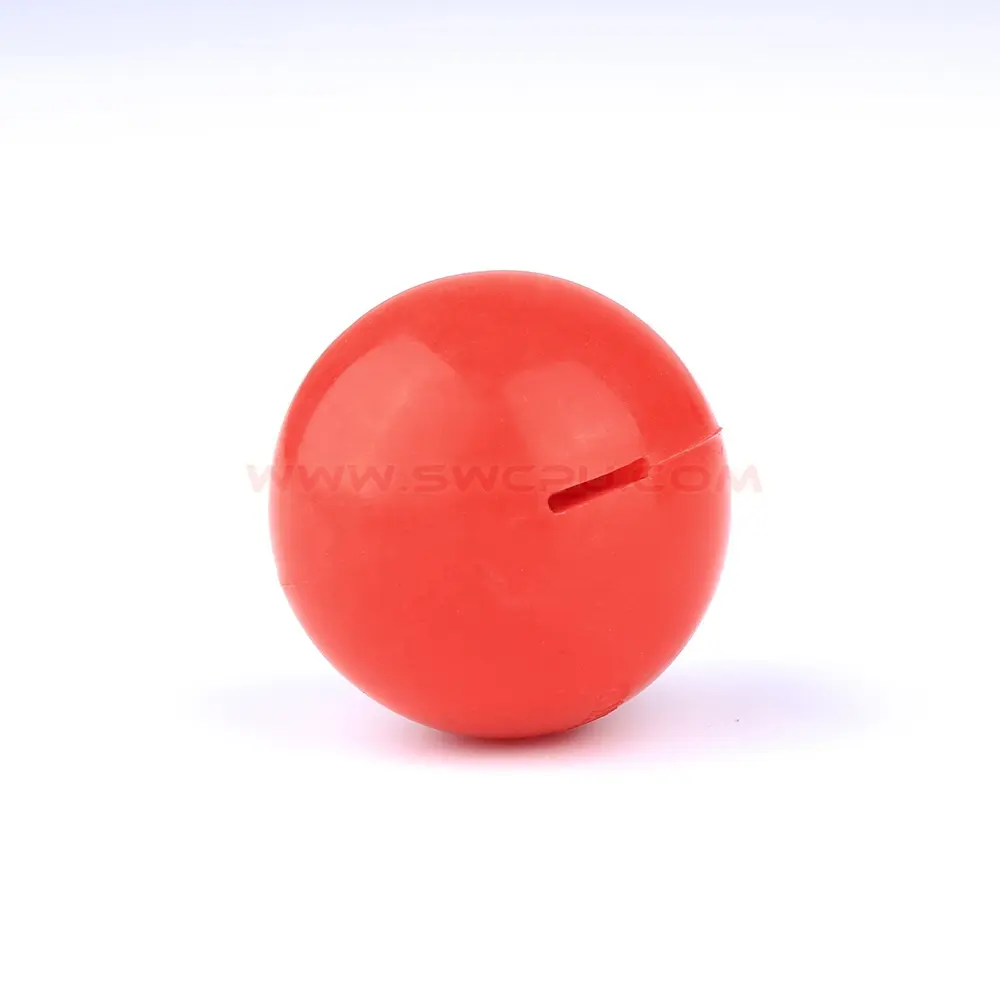 कस्टम उपयोग स्लॉट छेद रंगीन खाद्य ग्रेड सिलिकॉन रबर की गेंद