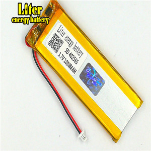 Plug1.0 2 line 3.7 V 402565 Lithium ion polymer Rechargeable 1000 mAh battery lasting for Tablet Pc - Product Image 1