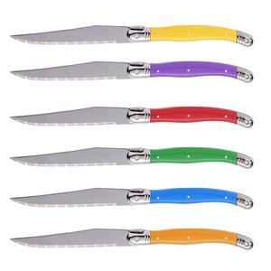 <span class=keywords><strong>Couteau</strong></span> à steak multifonction inox <span class=keywords><strong>couteau</strong></span> de <span class=keywords><strong>cuisine</strong></span> style <span class=keywords><strong>Laguiole</strong></span> - Product Image 2
