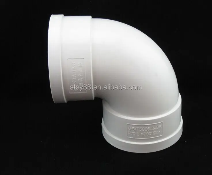 Domestic Sewage und Industry Waste Water Drainage 3 Inch PVC Pipe armaturen