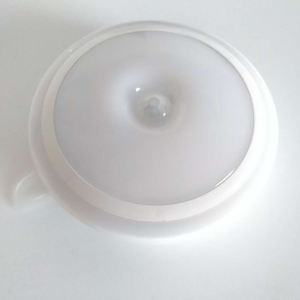 الصمام ليلة ضوء البير محس حركة مصابيح LED مستديرة إضاءة الخزانة توفير الطاقة الجدار مصباح الإضاءة بواسطة 3A بطارية ل خزانة - Product Image 4