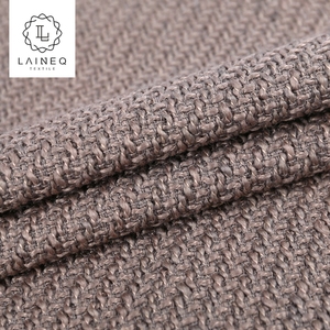 2018 top qualité chaud tactile brun alpaga laine tweed costume tissu - Product Image 4