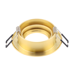 Khung Nhôm Tròn Vàng MR16 <span class=keywords><strong>GU10</strong></span> Đèn Led Chiếu Sáng Cố Định - Product Image 4