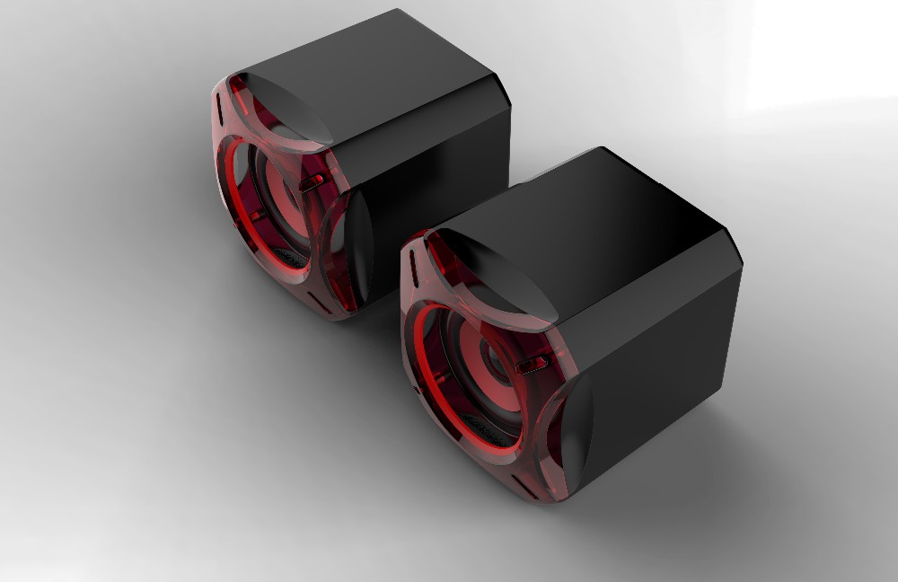 Mini Enceintes USB Pour Bureau – Haut-Parleurs Stéréo Compacts, Compatibles PC, Ordinateur Portable