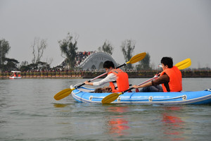 <span class=keywords><strong>Kayak</strong></span> Inflable Personalizado con Tecnología Drop Stitch, Capacidad para 2 o 4 <span class=keywords><strong>Personas</strong></span>, Casco de PVC, Longitud de <span class=keywords><strong>3</strong></span>.1-4m, Garantía de 1 a <span class=keywords><strong>3</strong></span> Años, para Lagos y Ríos - Product Image 4