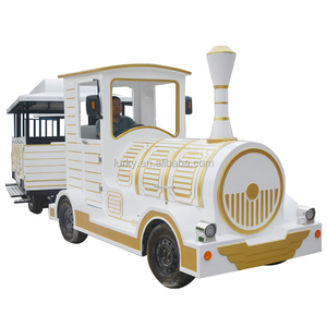 Modelo grande 42 personas eléctrico trackless tren turístico, paseos <span class=keywords><strong>turismo</strong></span> compra venta - Product Image 5