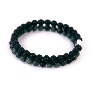 Pulsera multicapa con Árbol de la <span class=keywords><strong>Vida</strong></span> Azul turquesa de 6MM de alta calidad, <span class=keywords><strong>seguro</strong></span> comercial - Product Image 2