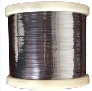 Cina fornitore FECRAL lega 0 cr25al 5/1 cr13al4 resistenza al riscaldamento elettrico rete metallica tessuta a filo piatto per uso industriale