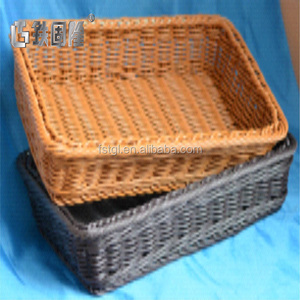 Supermarket Plastic Fruit Food Free Sample PP Wicker Bulk <strong>Display</strong> <strong>Basket</strong> - Product Image 2