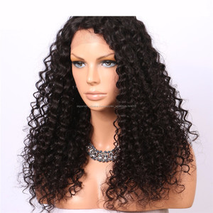 mayor <span class=keywords><strong>de</strong></span> la <span class=keywords><strong>onda</strong></span> profunda del pelo brasileño mano atada peluca llena <span class=keywords><strong>de</strong></span> encaje doble dibujado Peluca <span class=keywords><strong>de</strong></span> cabello humano virgen - Product Image 3