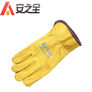 De cuero puro de seguridad eléctrica resistente al frío guantes de trabajo - Product Image 3