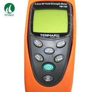TENMARS TM-195 Pengukur Kekuatan Medan RF 3-Axis EMF Tester 50MHz~3.5GHz 3072 EMF Tester - Product Image 3