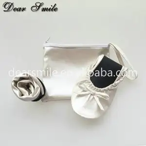 2026 Wholesale Trade Assurance Ballet Foldable Disposable Slip-On Light Weight Spring Summer PU Upper Ballerina <strong>Flats</strong> - Product Image 2